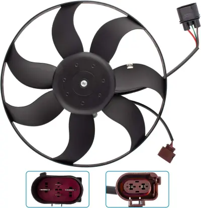 1K0959455N Engine Parts Radiator Fan for AUDI A3, VW BORA, SEAT LEON (1P1), SKODA SUPERB II Estate (3T5)