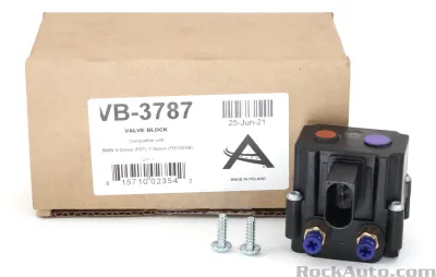 VB3787 F11 Air Suspension Parts Air Spring Solenoid Valve Block for BMW X5 (F15, F85), X6 (F16, F86), 5 Gran Turismo (F07), 7 (F01, F02, F03, F04)