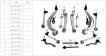 4G0498998S3 Suspension Parts Control Arm Kit for 