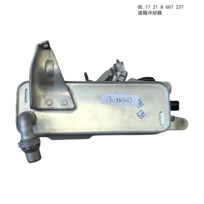 17218607237 Oil Cooler for BMW 5 (G30, F90), X2 (F39), 7 (G11, G12), X4 (G02, F98), X3 (G01, F97), 6 Gran Turismo (G32), 3 (F30, F80)
