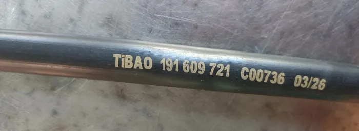 191609721 Brake Cable for VW JETTA II (19E, 1G2, 165), GOLF II (19E, 1G1)