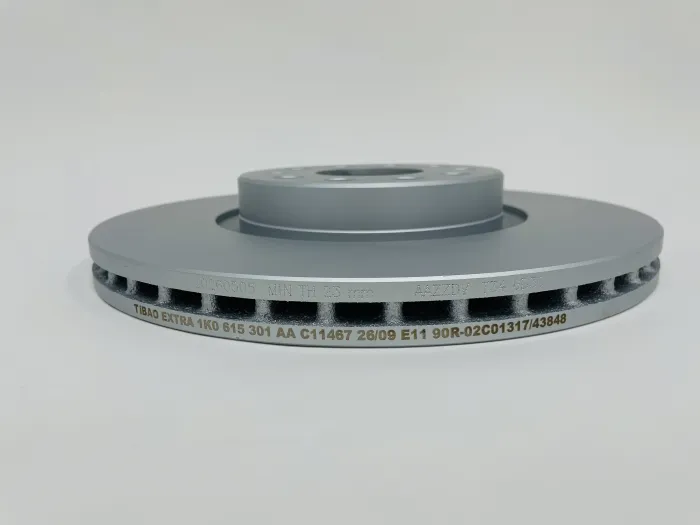 1K0615301AA FRONT BRAKE DISC for AUDI A3, VW MAGOTAN, CUPRA FORMENTOR (KM7), SEAT ALTEA XL (5P5, 5P8), SKODA OCTAVIA III Combi (5E5, 5E6)
