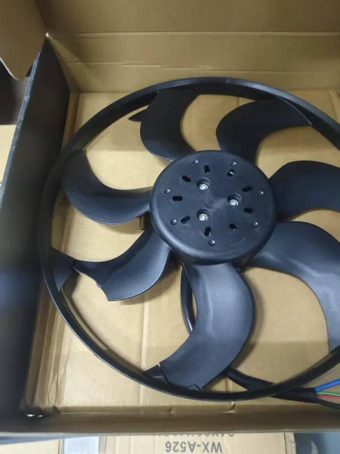6R0959455D Engine Parts Radiator Fan for AUDI A1, VW POLO, SEAT IBIZA IV SC (6J1, 6P5), IBIZA Mk IV SC (6J1, 6P5), SKODA RAPID (NH3, NK3, NK6)