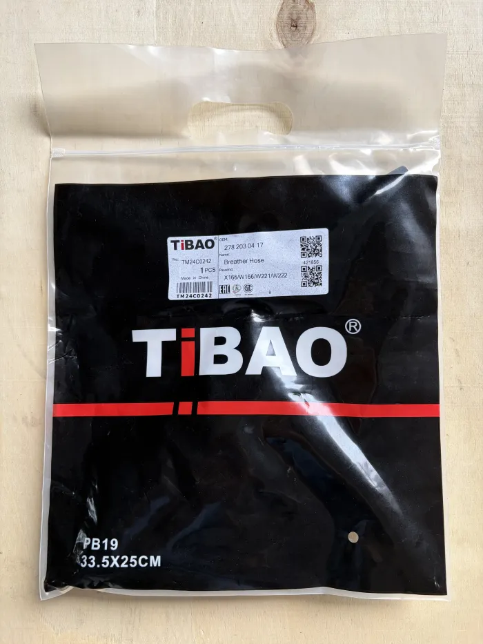 2782030417 Engine Parts Breather Hose for