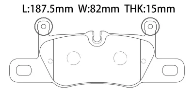 99135294902 Brake Pads for PORSCHE 911 (991), PANAMERA (970)