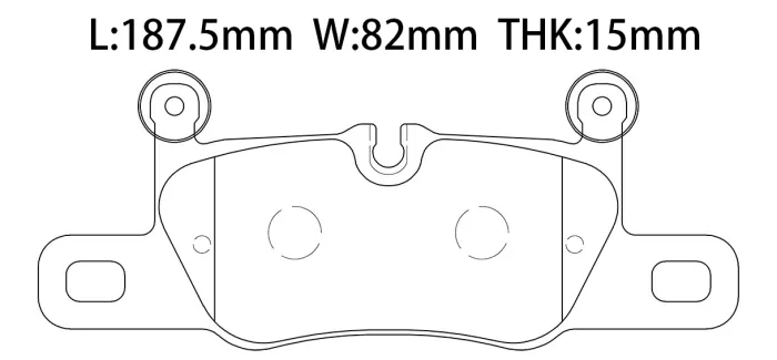 99135294902 Brake Pads for PORSCHE 911 (991), PANAMERA (970)