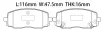 581010XA10 Brake Pads for HYUNDAI i20 I (PB, PBT), i10 I (PA)