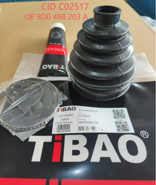 8D0498203A Transmission Parts CV Boot for AUDI A6, VW PASSAT, SKODA SUPERB I (3U4), SUPERB I Sedan (3U4)