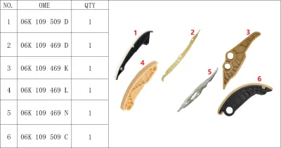 06K109469D Engine Parts Timing Kit for AUDI Q5, VW SCIROCCO, SEAT LEON (5F1), SKODA OCTAVIA III Combi (5E5, 5E6)
