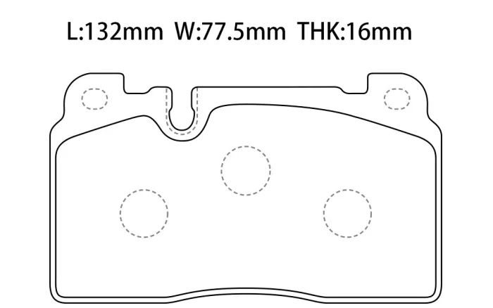 8R0698151K Brake Pads for AUDI Q5, PORSCHE MACAN