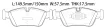 34116769763 BMW Brake Pad for BMW 1 (E81), 3 (E90)