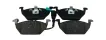 1K0698151 Brake Pads for AUDI A3, VW EOS, SEAT IBIZA IV SC (6J1, 6P5), IBIZA Mk IV SC (6J1, 6P5), SKODA FABIA III Estate (NJ5)