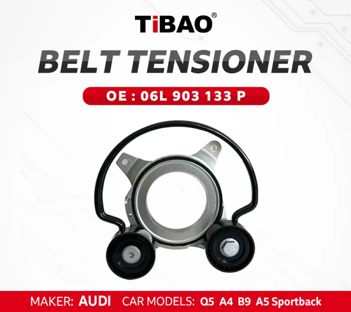06L903133P Belt Tensioner for AUDI Q5 (FYB, FYG), A4 B9 (8W2, 8WC), A5 Sportback (F5A, F5F)