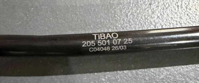 2055010725 Engine Parts Cooling Water Pipe for 