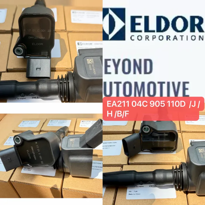 04E905110K Engine Parts Ignition Coil for AUDI A4, VW GOL, CUPRA FORMENTOR (KM7), SEAT LEON ST Estate Van (5F8), SKODA FABIA III (NJ3)