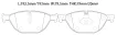 34116775322 BMW Brake Pad for BMW 5 Gran Turismo (F07), 6 Convertible (F12), 7 (F01, F02, F03, F04)