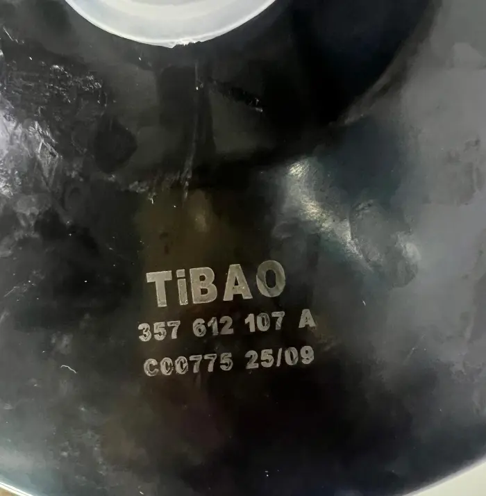 357612107A Brake Booster for VW PASSAT B3/B4 (3A2, 35I), CORRADO (53I), GOLF II Van (19E, 1G1), JETTA II (19E, 1G2, 165), CARAT B2 Variant (33B)
