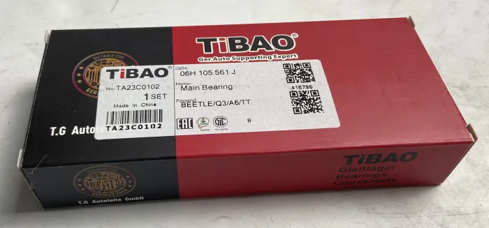 77907600 Engine Parts Main Bearing for AUDI A6, VW BEETLE, SEAT EXEO ST (3R5)