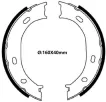 2D0698525 Brake Shoe Set for MERCEDES-BENZ G-CLASS, VW LT, PUCH G-MODELL (W463)