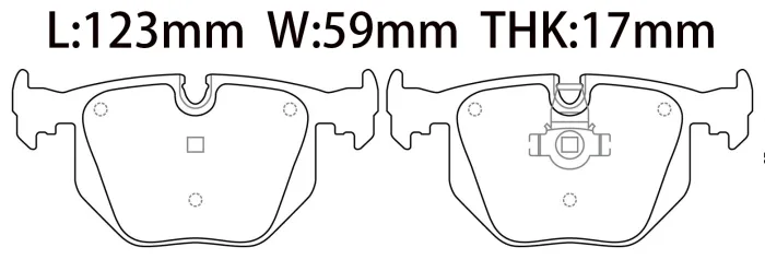 34216761250 BMW Brake Pad for BMW 7 Series, AC ACE, IVECO DAILY II Platform/Chassis, LAND ROVER RANGE ROVER SPORT I (L320), MASERATI QUATTROPORTE IV, QUATTROPORTE IV Sedan, QUATTROPOR, MG MG ZT, MG ZT Saloon, ROVER 75 (RJ), 75 Sedan (RJ), WIESMANN MF