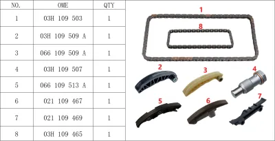 03H109503KIT Engine Parts Timing Component Kit for AUDI TT, VW EOS, SEAT LEON (1M1)