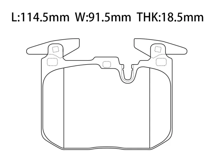34116859066 BMW Front Brake Pads for 