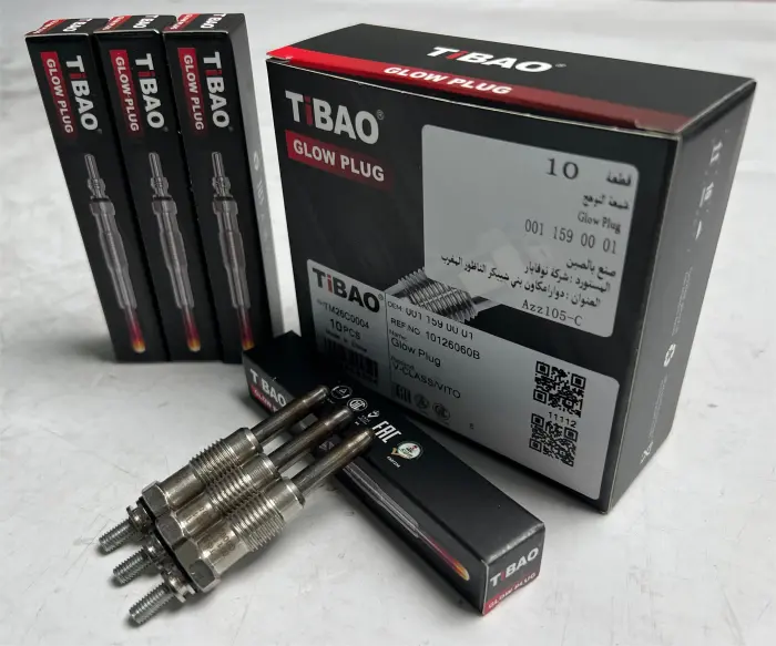 0011590001 Engine Parts Glow Plug for MERCEDES-BENZ VITO Bus (W638), SPRINTER 2-t Platform/Chassis (B901, B902), V-CLASS (638/2), O 100, G-CLASS Cabrio (W460), E-CLASS (W124), C-CLASS (W202), S-CLASS (W140), UNIMOG, T1 Bus (B601), 124 Saloon (W124), 
