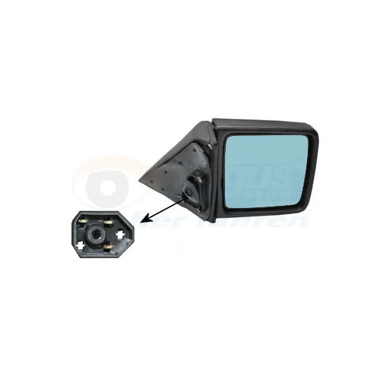 1248106816 Rearview Mirror for MERCEDES-BENZ E-CLASS Coupe (C124), 124 Saloon (W124), 190 (W201)