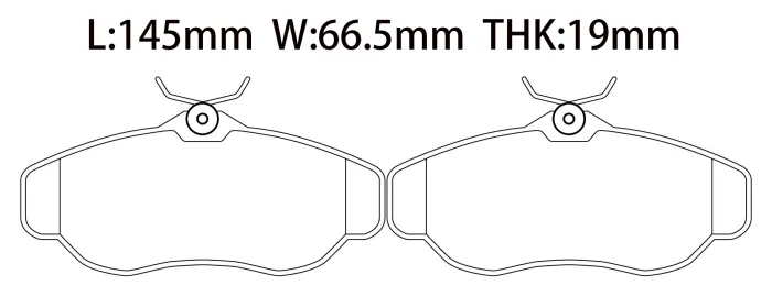 SFP000210 Brake Pads for LAND ROVER DISCOVERY II (L318), RANGE ROVER II (P38A), DISCOVERY I (LJ), RANGE ROVER I