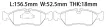 1605089 Brake Pads for DAEWOO, GM KOREA LANOS (KLAT), LANOS / SENS (KLAT), OPEL ASTRA G Saloon (T98), VAUXHALL VECTRA (B) Estate (J96)