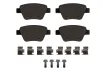 5K0698451A Brake Pads for VW BEETLE, SEAT LEON (1P1), SKODA YETI (5L)