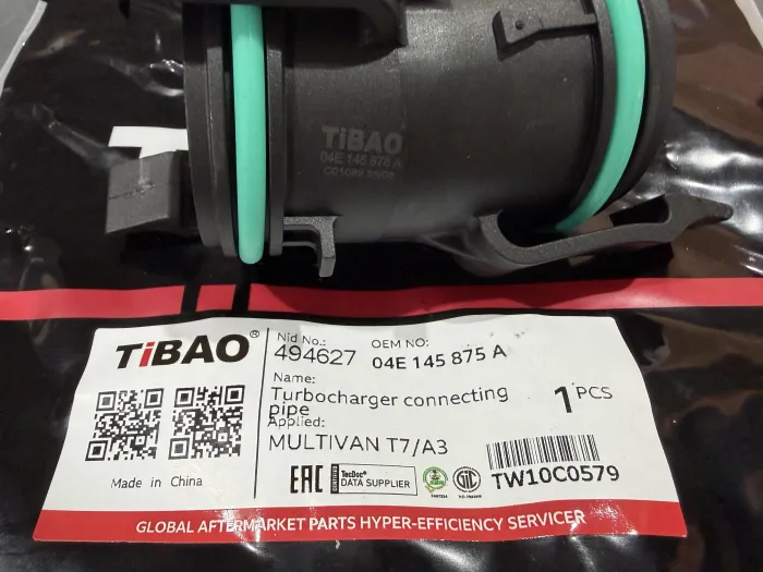  Turbocharger Connecting Pipe for VW GOLF VAN VII Variant (BA5), AUDI A5 (F5A,F5F), SKODA RAPID (NH3, NK3, NK6), SEAT LEON ST (5F8)