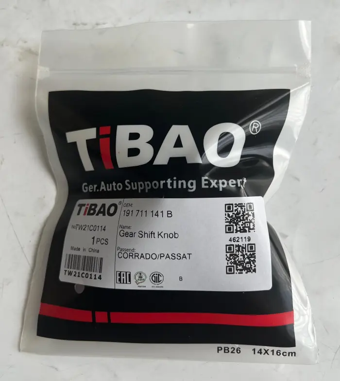191711141B Gear Shift Knob for VW PASSAT B3/B4 Estate (3A5, 35I), CORRADO (53I), POLO II (86C, 80), GOLF I Cabriolet (155), JETTA II (19E, 1G2, 165), SCIROCCO (53), CADDY I (14), CARIBE I (17), ATLANTIC I (16)