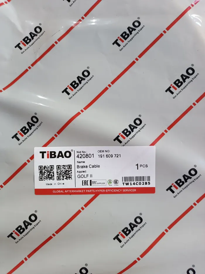 191609721 Brake Cable for VW JETTA II (19E, 1G2, 165), GOLF II (19E, 1G1)