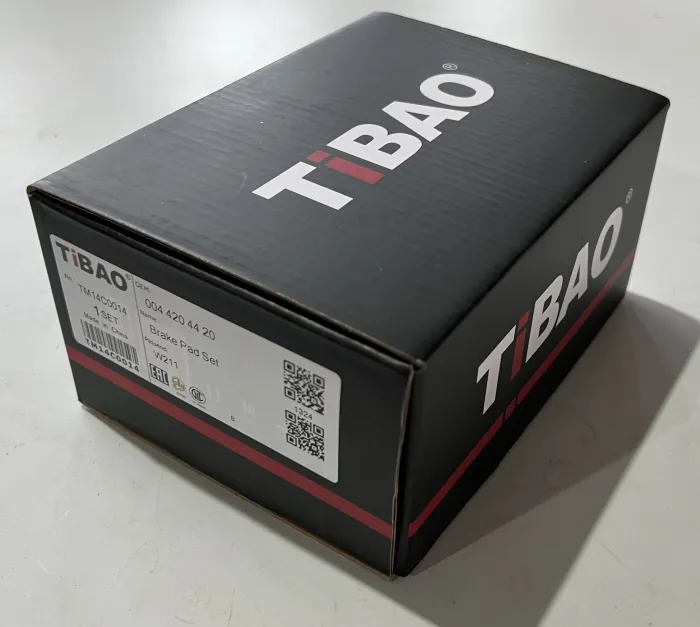 0034205120 Brake Pads for MERCEDES-BENZ E-CLASS (W211), CLS (C219), S-CLASS (W220), SL (R230), C-CLASS T-Model (S203), CL-CLASS Coupe (C215)