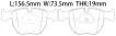 34111163307 BMW Front BRAKE PAD SET for BMW X5 (E53)