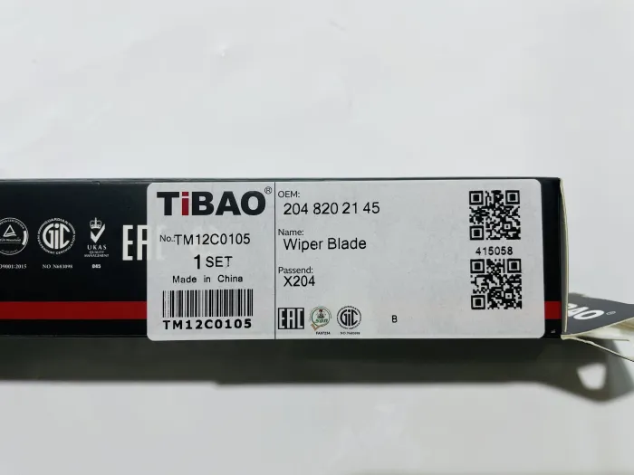 2048202145 Wiper Blade for BMW 2 Series, MERCEDES-BENZ GLK-CLASS, ALFA ROMEO 159 Sportwagon (939_), FIAT STILO (192_), OPEL ASTRA H CLASSIC Estate (A04), ASTRA H FAMILY Carav