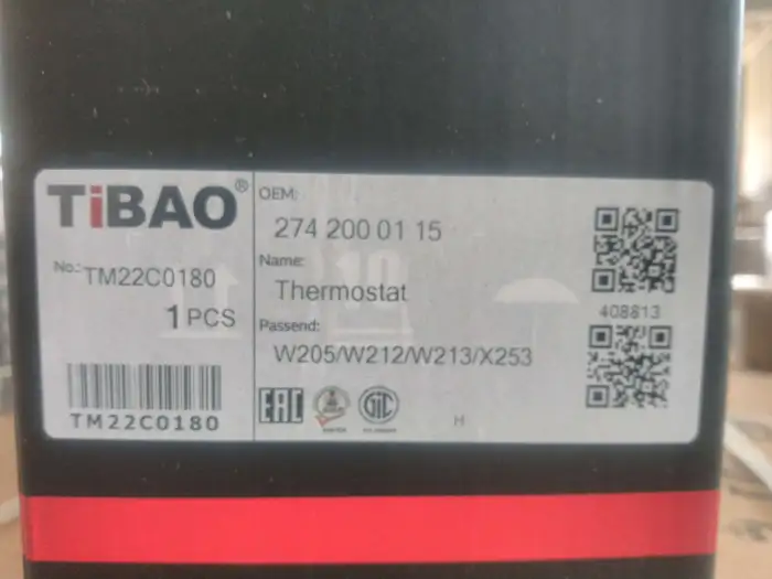 2742000115 Motorteile Thermostat für MERCEDES-BENZ E-CLASS T-Model (S212), GLC (X253), C-CLASS (W205), SLC (R172), SLK (R172)