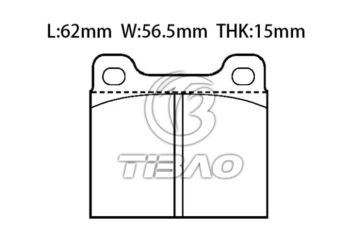 0014207920 Brake Pads for MERCEDES-BENZ C-CLASS (W202), E-CLASS Coupe (C124), 124 Saloon (W124), 190 (W201), S-CLASS (W126)