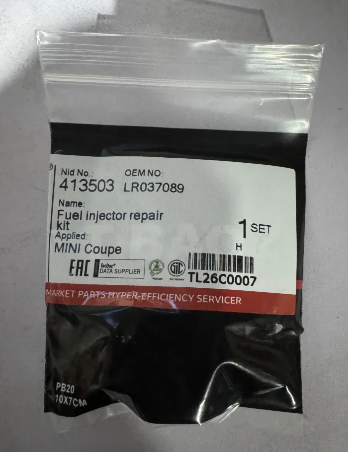 LR037089 Engine Parts Fuel Injector Repair Kit for