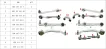 4B3498998S2 Suspension Parts Control Arm Kit for AUDI A6, VW PASSAT