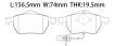 1J0698151M Brake Pads for AUDI TT, VW POLO, SEAT IBIZA III (6L1), IBIZA Mk III (6L1), SKODA OCTAVIA I Combi (1U5)