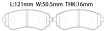 410602N290 Brake Pads for NISSAN PATROL GR Mk II Wagon (Y61), PATROL GR V Platform/Chassis (Y61), ALMERA I Hatchback (N15), ALMERA I (N15)