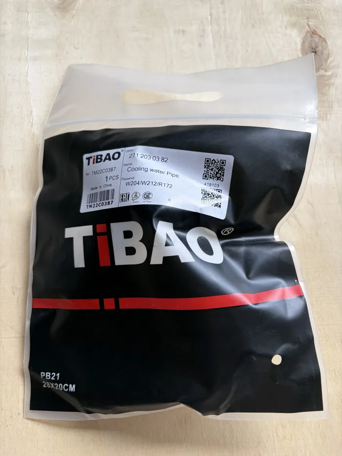 2712030382 Engine Parts Cooling Water Pipe for