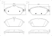 0084203620 Brake Pads for MERCEDES-BENZ E-CLASS (W213), C-CLASS (W205)
