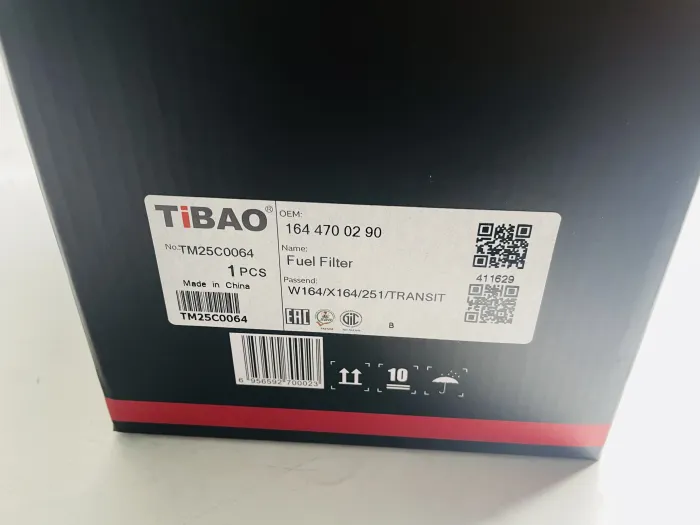 1644700290 Engine Parts Fuel Filter for AUDI TT, BMW X6, MERCEDES-BENZ V-CLASS, PORSCHE Cayenne, VW BORA