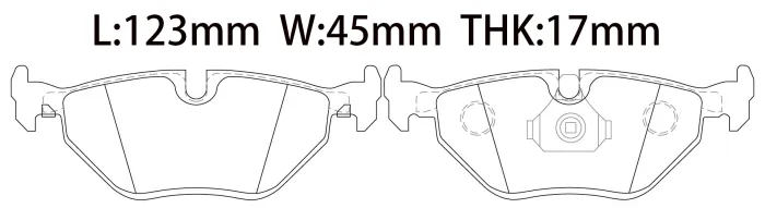 34216761281 BMW Brake Pad for BMW X3