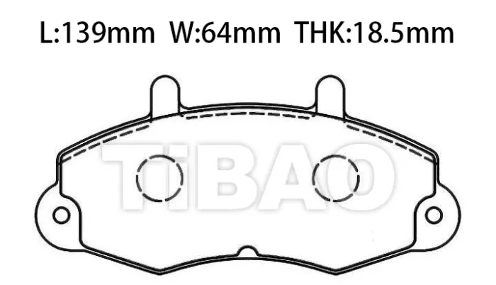 5028863 Brake Pads for MERCEDES-BENZ C-CLASS (W202), E-CLASS Coupe (C124), 124 Saloon (W124), 190 (W201), S-CLASS (W126)