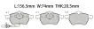 7M3698151 Brake Pads for VW SHARAN, FORD GALAXY MK I VAN (WGR), SEAT ALHAMBRA VAN (7V8, 7V9)