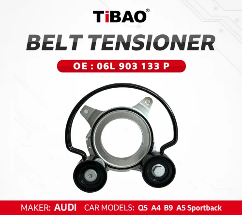 06L903133P Belt Tensioner for AUDI Q5 (FYB, FYG), A4 B9 (8W2, 8WC), A5 Sportback (F5A, F5F)
